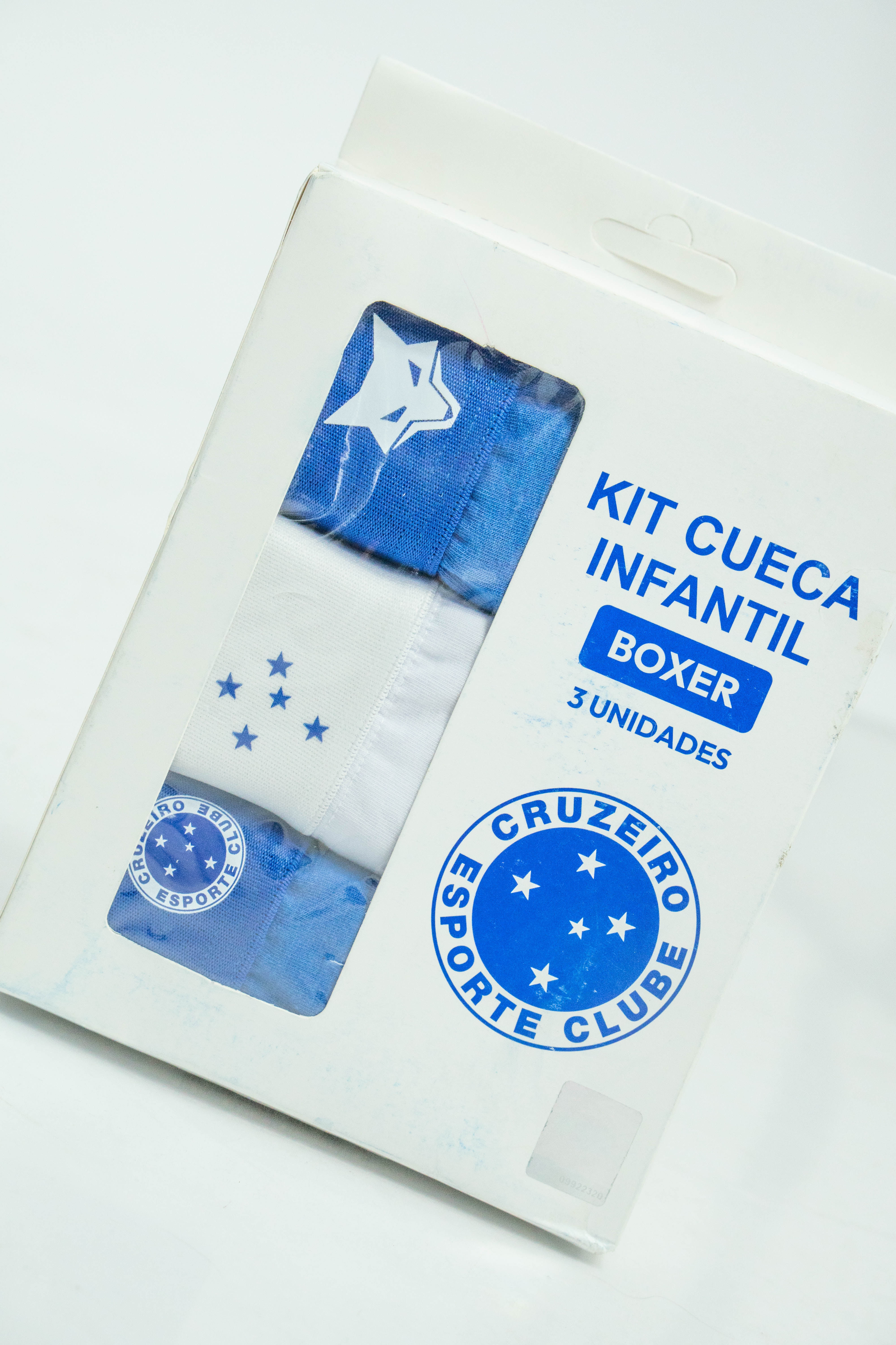 Kit Cueca Infantil Boxer 3 Unidades